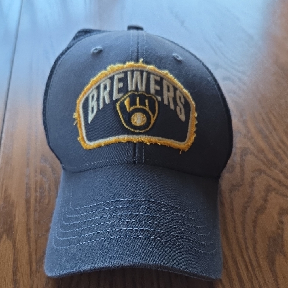 Brewers Gray and Gold Cap
